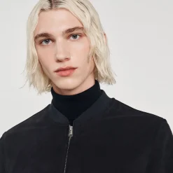 Sandro Paris Peles-Jaqueta De Camurca