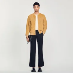 Sandro Paris Peles-Jaqueta De Camurca