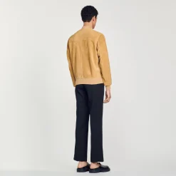 Sandro Paris Peles-Jaqueta De Camurca