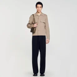 Sandro Paris Suéteres E Coletes-Jaqueta De Malha