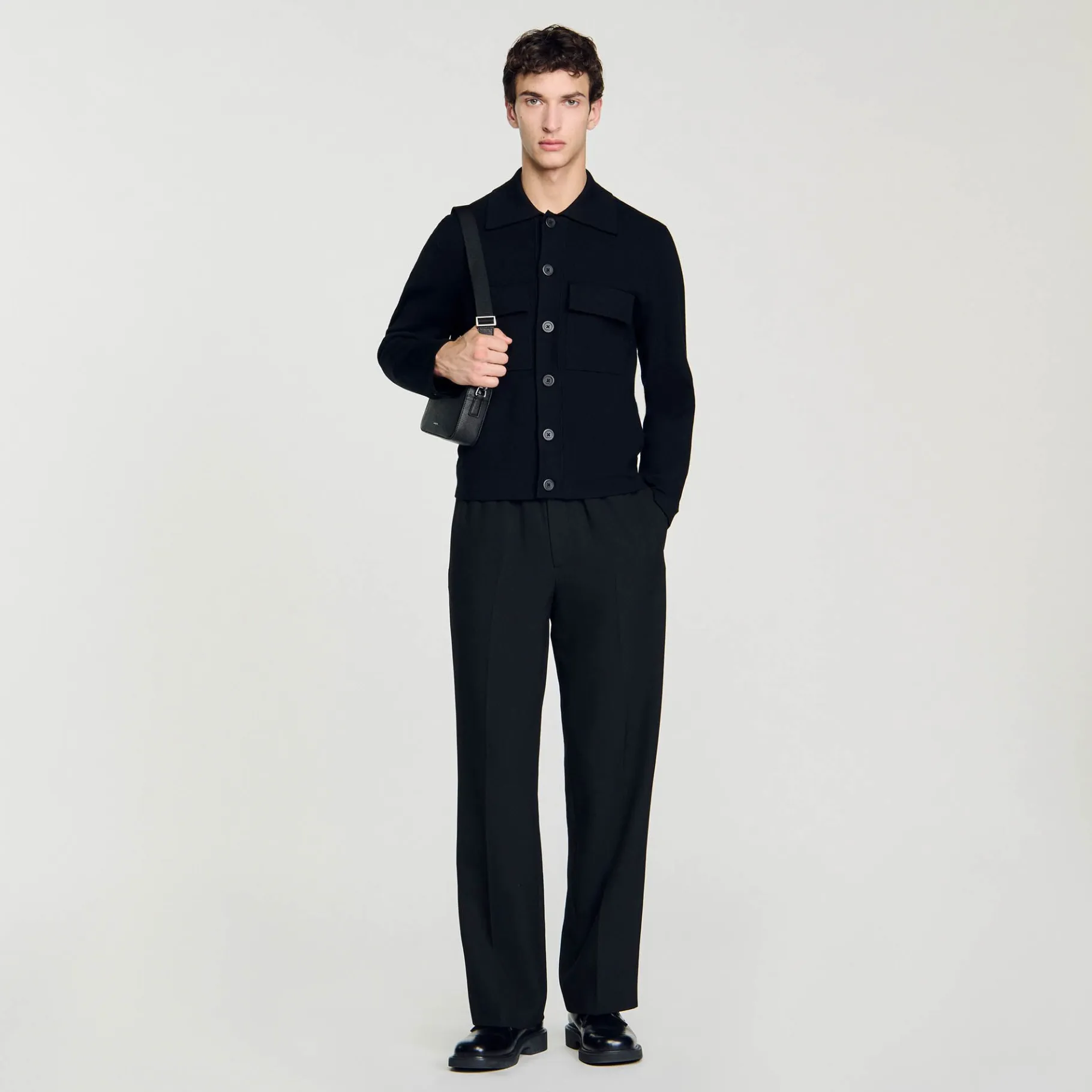 Sandro Paris Suéteres E Coletes-Jaqueta De Malha