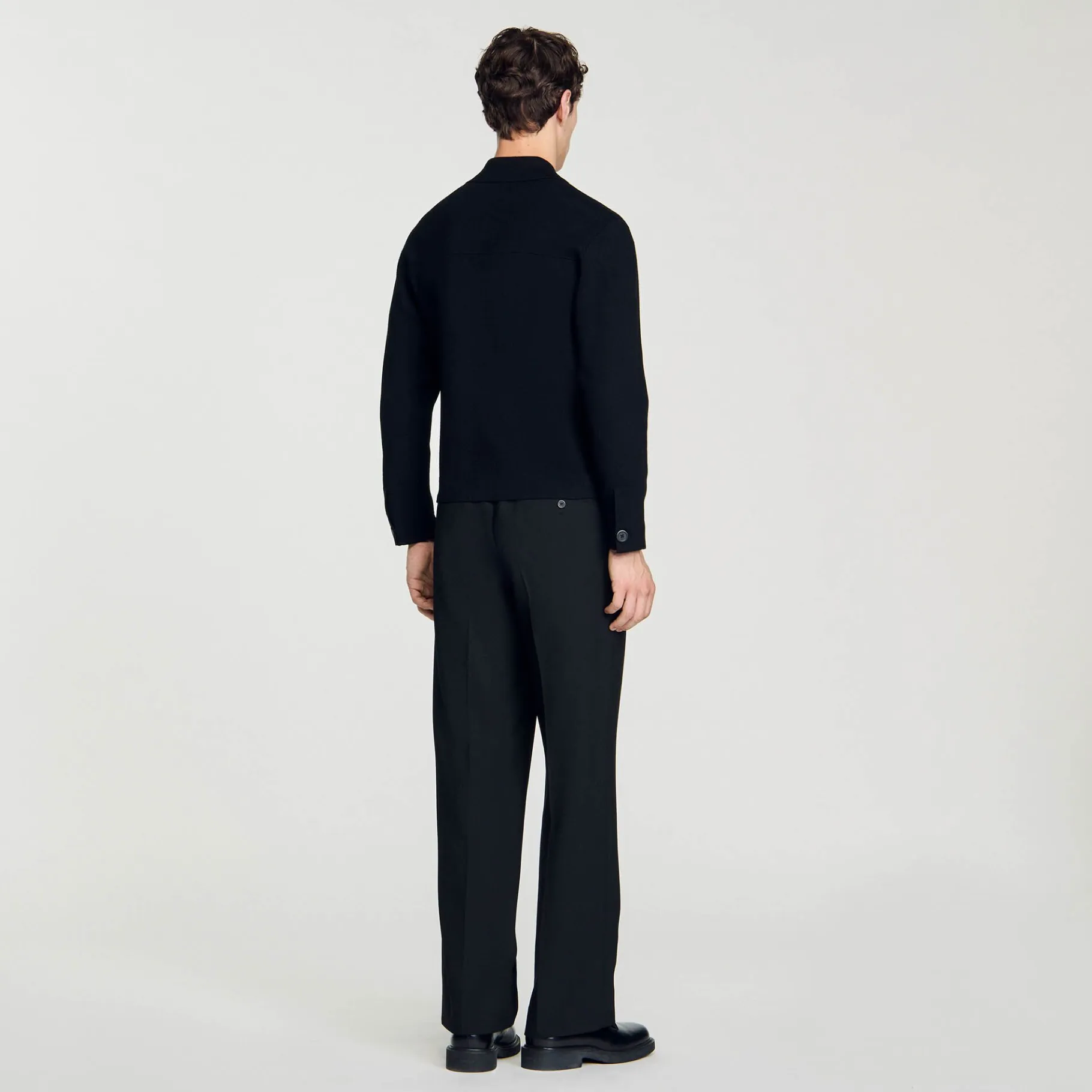 Sandro Paris Suéteres E Coletes-Jaqueta De Malha