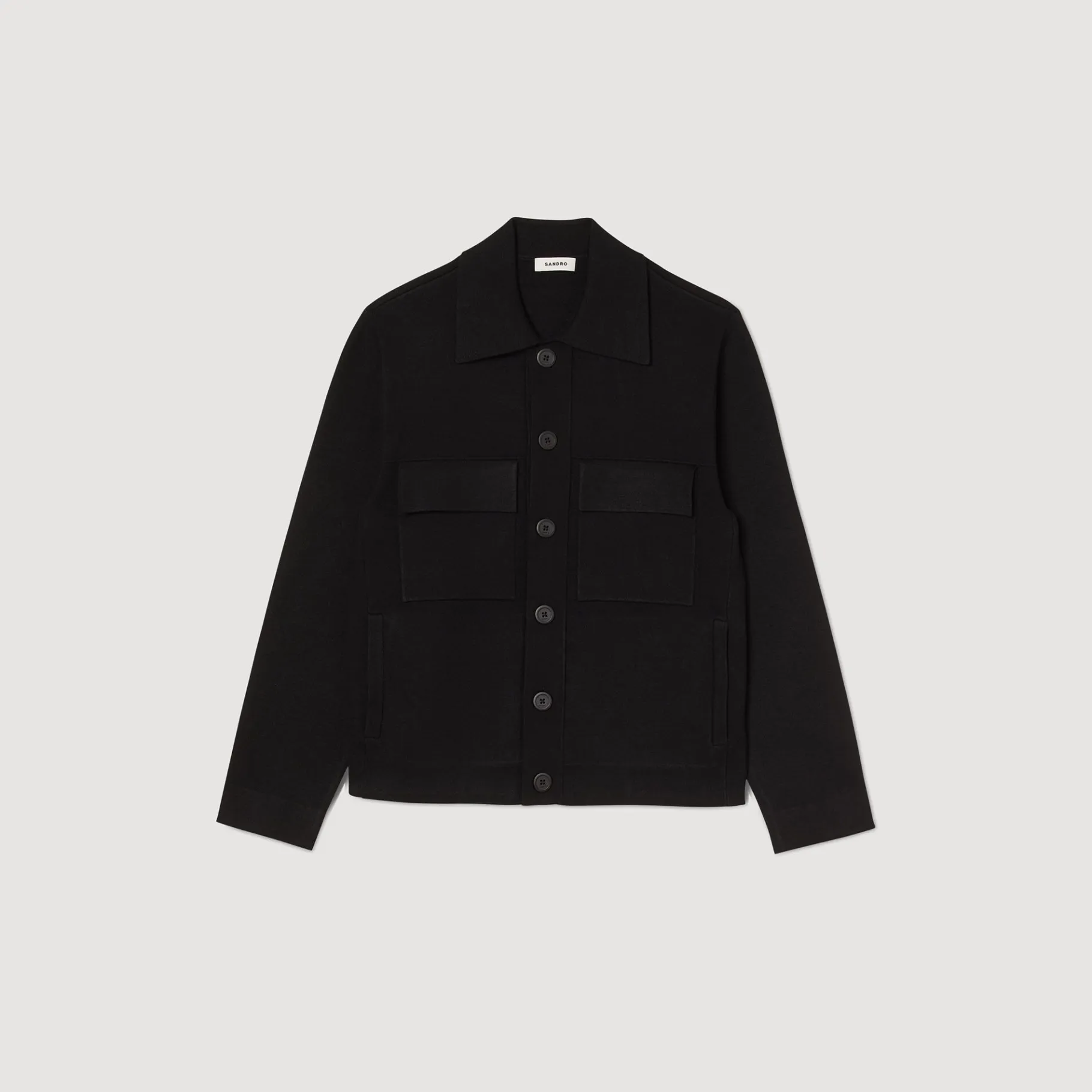 Sandro Paris Suéteres E Coletes-Jaqueta De Malha