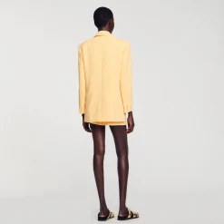 Sandro Paris Se Adequa-Jaqueta De Terno