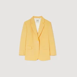 Sandro Paris Se Adequa-Jaqueta De Terno