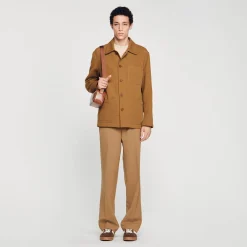 Sandro Paris Casacos E Jaquetas-Jaqueta De Trabalhador