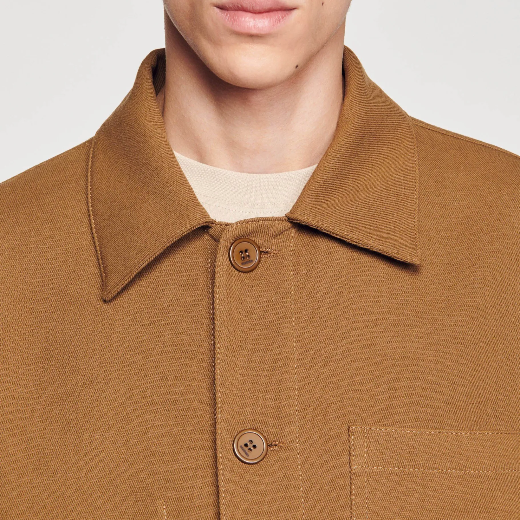 Sandro Paris Casacos E Jaquetas-Jaqueta De Trabalhador