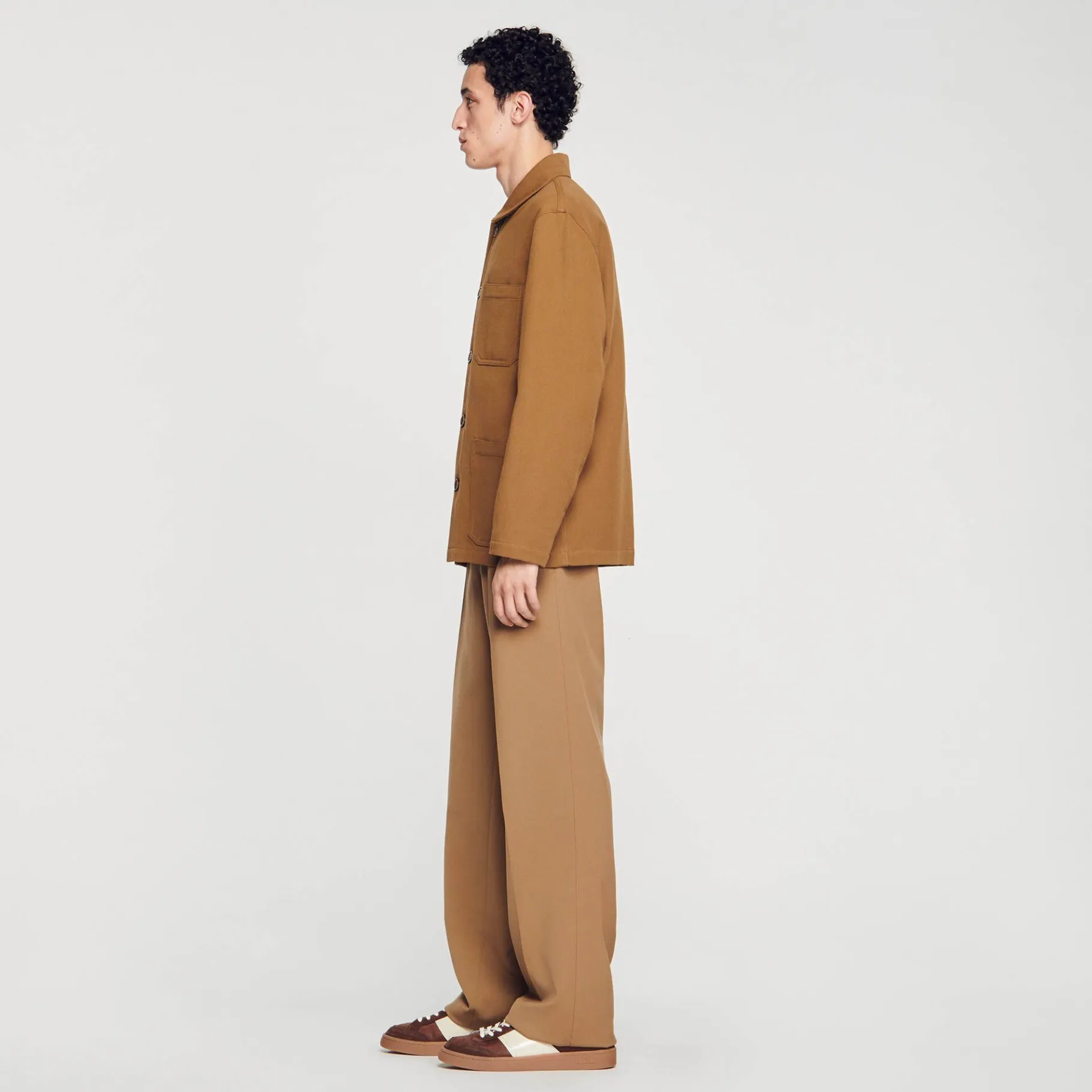 Sandro Paris Casacos E Jaquetas-Jaqueta De Trabalhador