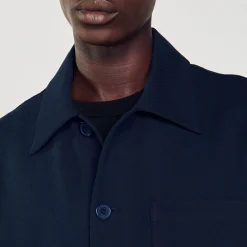 Sandro Paris Casacos E Jaquetas-Jaqueta De Trabalhador