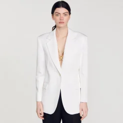 Sandro Paris Se Adequa-Jaqueta Sob Medida