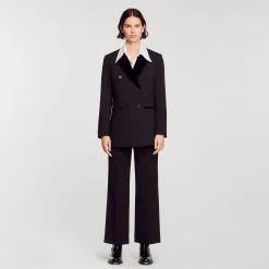 Sandro Paris Se Adequa-Jaqueta Sob Medida