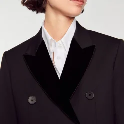 Sandro Paris Se Adequa-Jaqueta Sob Medida