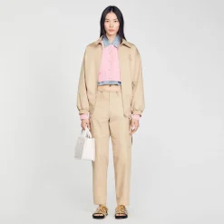 Sandro Paris Suéteres E Cardigans-Jaqueta Tricotada