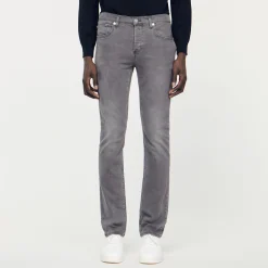 Sandro Paris Vaqueiros-Jeans Cinza Desbotado