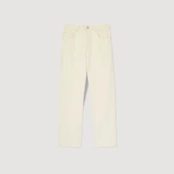 Sandro Paris Vaqueiros-Jeans De Algodao