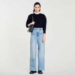 Sandro Paris Vaqueiros-Jeans Largos