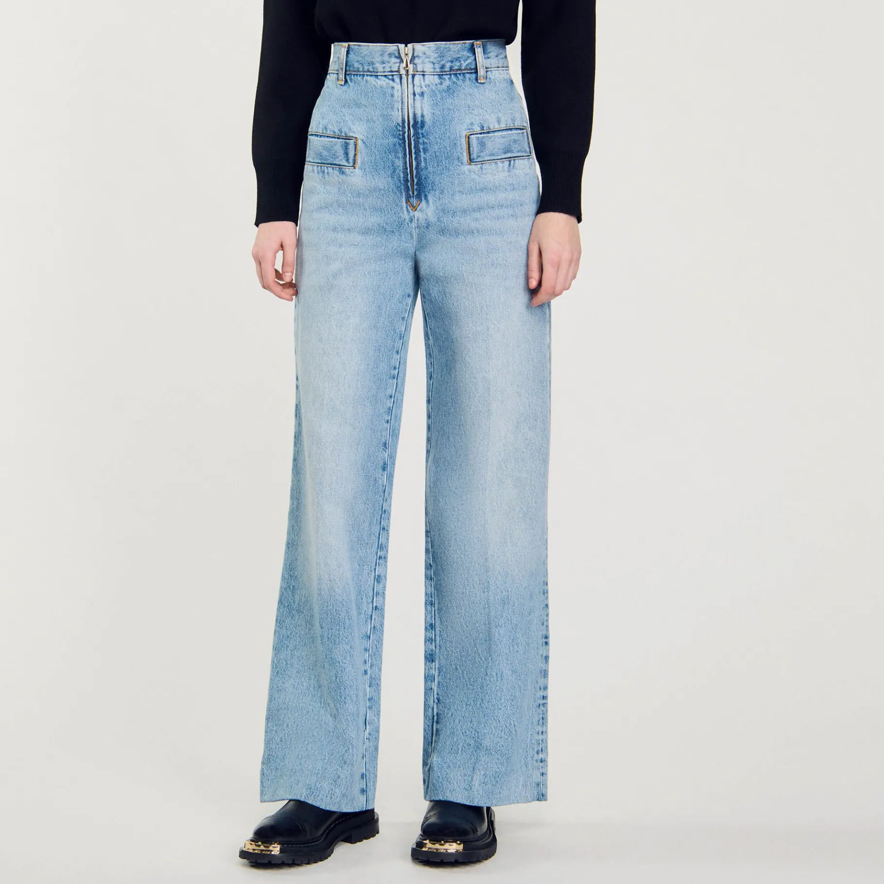 Sandro Paris Vaqueiros-Jeans Largos