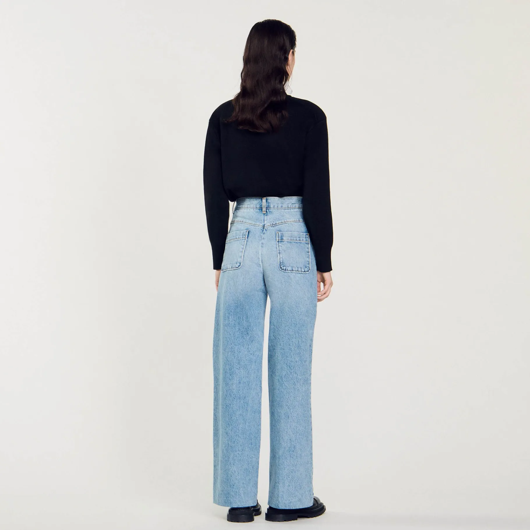 Sandro Paris Vaqueiros-Jeans Largos