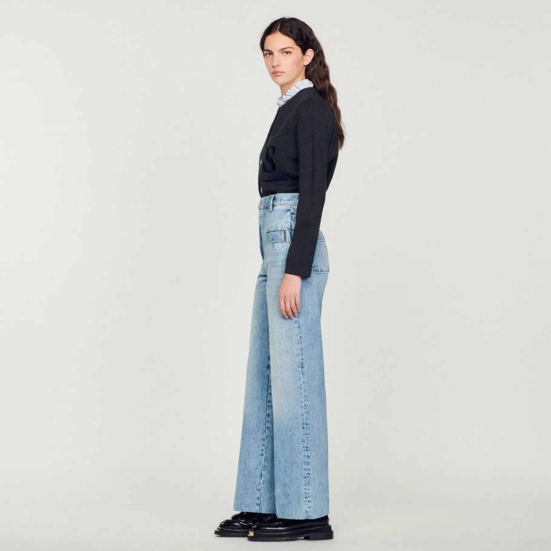 Sandro Paris Vaqueiros-Jeans Largos