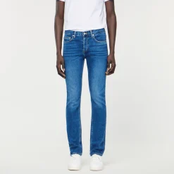 Sandro Paris Vaqueiros-Jeans Slim Com Lavagem Sem Agua