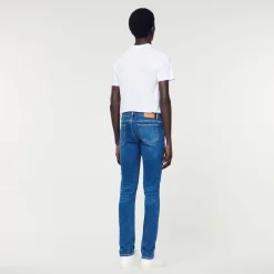 Sandro Paris Vaqueiros-Jeans Slim Com Lavagem Sem Agua
