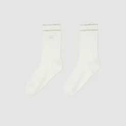 Sandro Paris Meias-Meias Com Strass