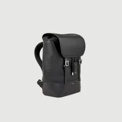 Sandro Paris Mochilas-Mochila De Tecido E Couro