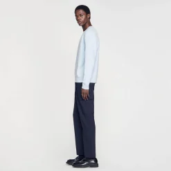 Sandro Paris Moletons E Jogging-Moletom De La Com Bordado