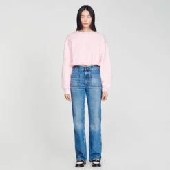 Sandro Paris Moletons-Moletom Recortado