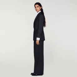 Sandro Paris Se Adequa-Paleto Listrado