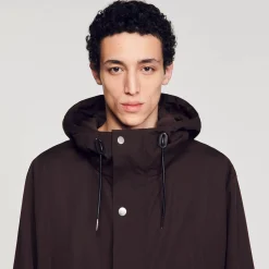 Sandro Paris Casacos E Jaquetas-Parka De Algodao