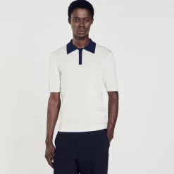 Sandro Paris Camisetas E Pólos-Polo Bicolor
