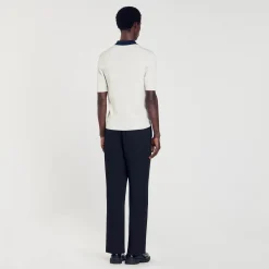 Sandro Paris Camisetas E Pólos-Polo Bicolor