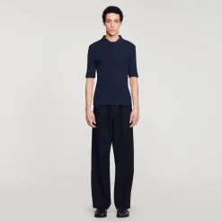 Sandro Paris Camisetas E Pólos-Polo De Algodao