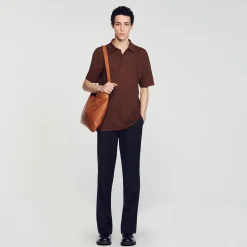 Sandro Paris Camisetas E Pólos-Polo De Linho