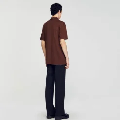 Sandro Paris Camisetas E Pólos-Polo De Linho