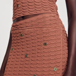 Sandro Paris Conjuntos-Saia Curta Assimetrica