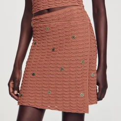 Sandro Paris Conjuntos-Saia Curta Assimetrica