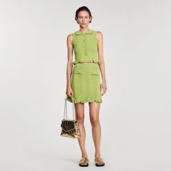 Sandro Paris Conjuntos-Saia Curta De Malha