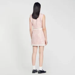 Sandro Paris Conjuntos-Saia Curta De Sarja