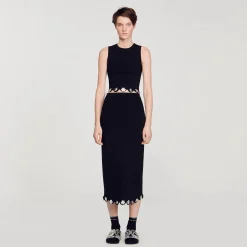 Sandro Paris Conjuntos-Saia Longa De Malha