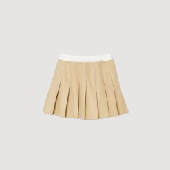 Sandro Paris Saias E Shorts-Saia Plissada