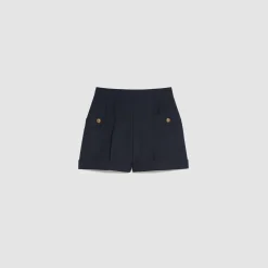 Sandro Paris Saias E Shorts-Shorts Com Bainha