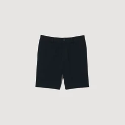 Sandro Paris Calças E Bermudas-Shorts De Algodao