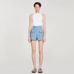 Sandro Paris Conjuntos-Shorts De Tweed