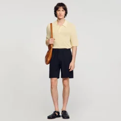 Sandro Paris Calças E Bermudas-Shorts Largos