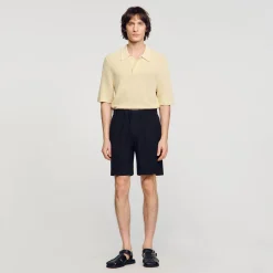 Sandro Paris Calças E Bermudas-Shorts Largos
