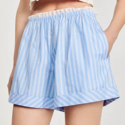 Sandro Paris Conjuntos-Shorts Largos De Algodao