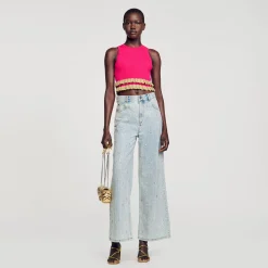 Sandro Paris Suéteres E Cardigans-Sueter Com Babados