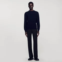 Sandro Paris Suéteres E Coletes-Sueter De Caxemira